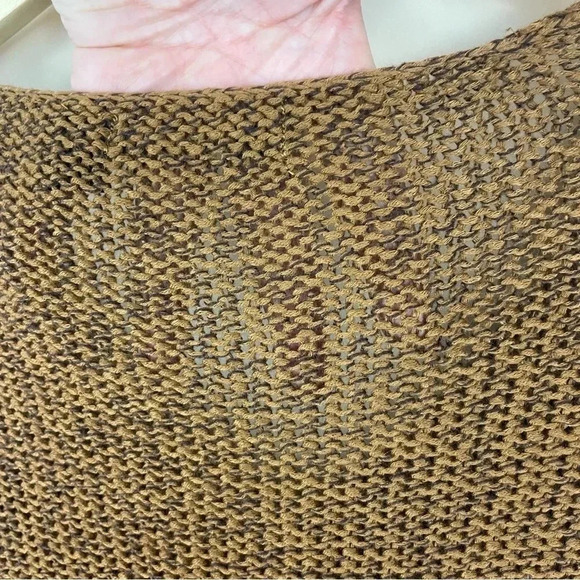 RDI V-Neck Faux Suede Elbow Patch Sweater - Picture 10 of 11